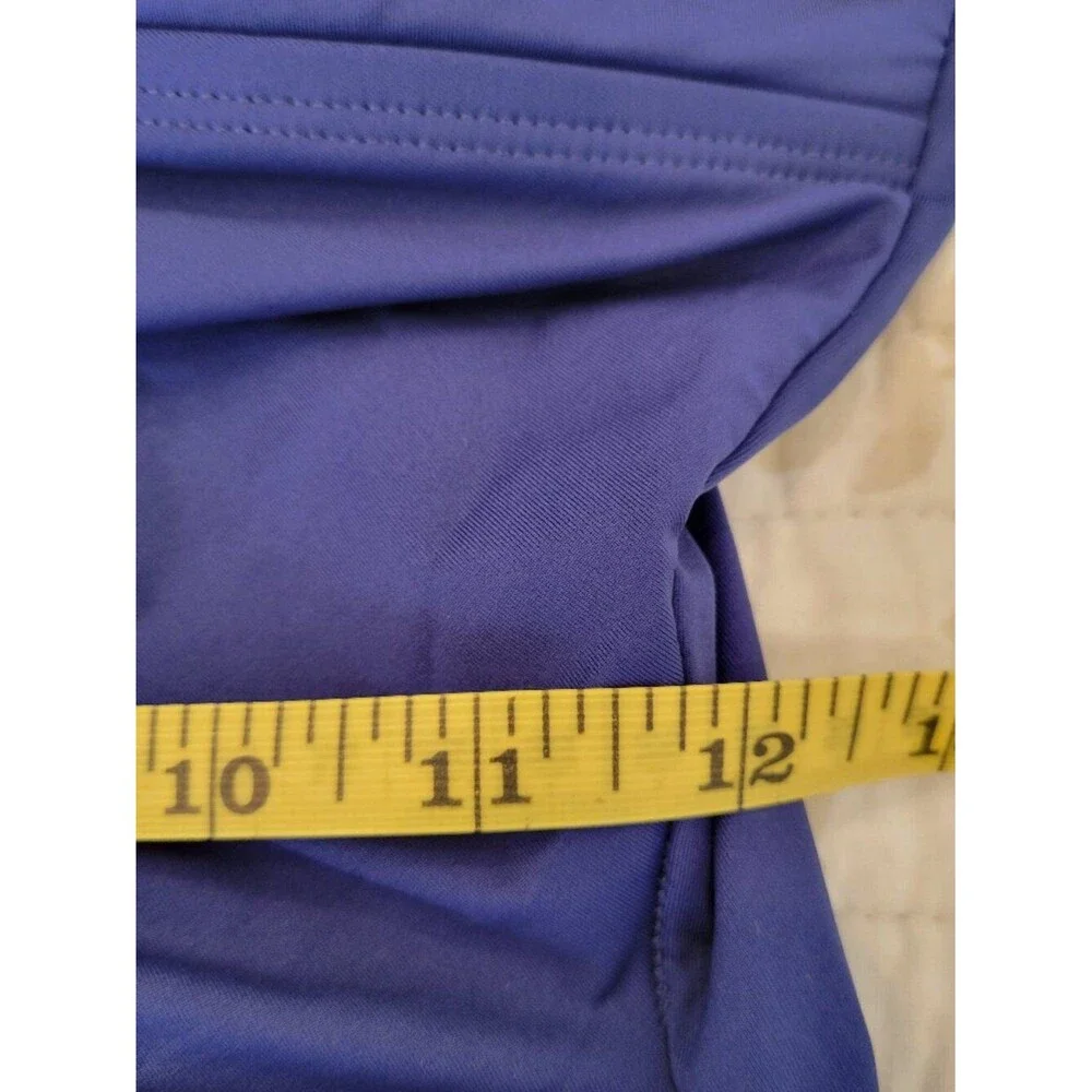 🌴 TOMMY BAHAMA Slimming Tummy Control One Piece Halter Swimsuit | Royal Blue 14